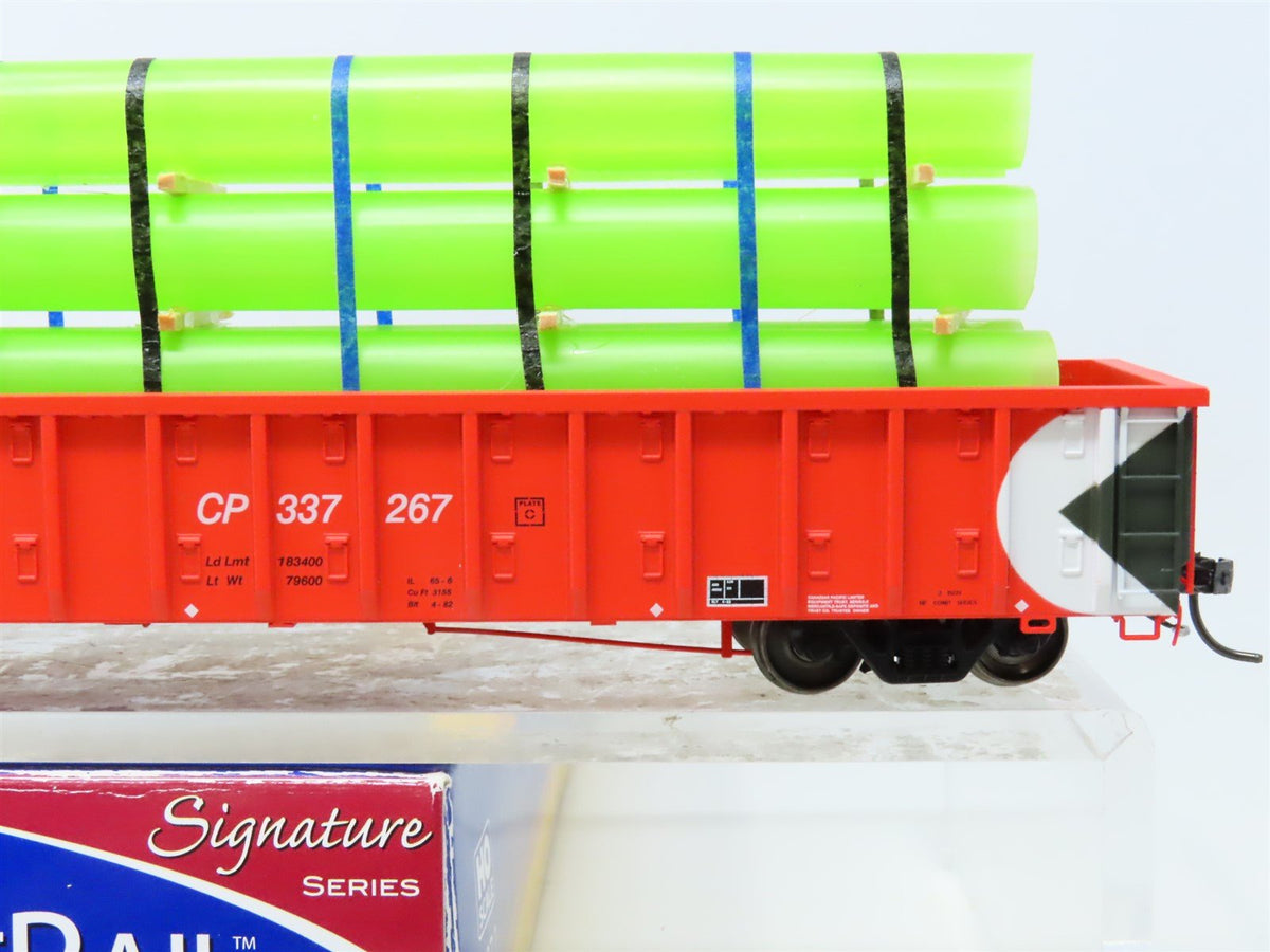 HO Scale ExactRail #EPS-90100-11 CP Rail 65&#39; Mill Gondola w/ Custom Load #337267