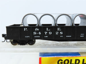 HO Walthers Gold Line #932-7470 NYC P&LE 46' Gondola #S-47928 w/ Custom Load