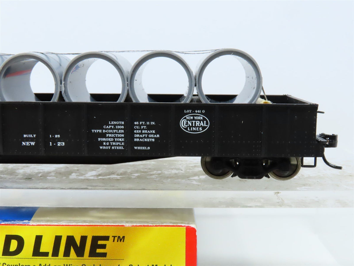 HO Walthers Gold Line #932-7470 NYC P&amp;LE 46&#39; Gondola #S-47928 w/ Custom Load