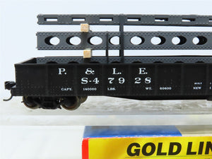 HO Walthers Gold Line #932-7470 NYC P&LE 46' Gondola #S-47928 w/ Custom Load