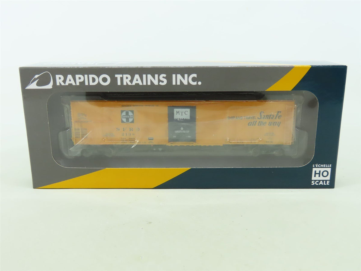 HO Scale Rapido #156005A SFRD Santa Fe El Capitan 56&#39; Mechanical Reefer #2138