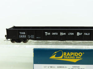 HO Scale Rapido #50056A TH&B Toronto Hamilton & Buffalo Mill Gondola #2498