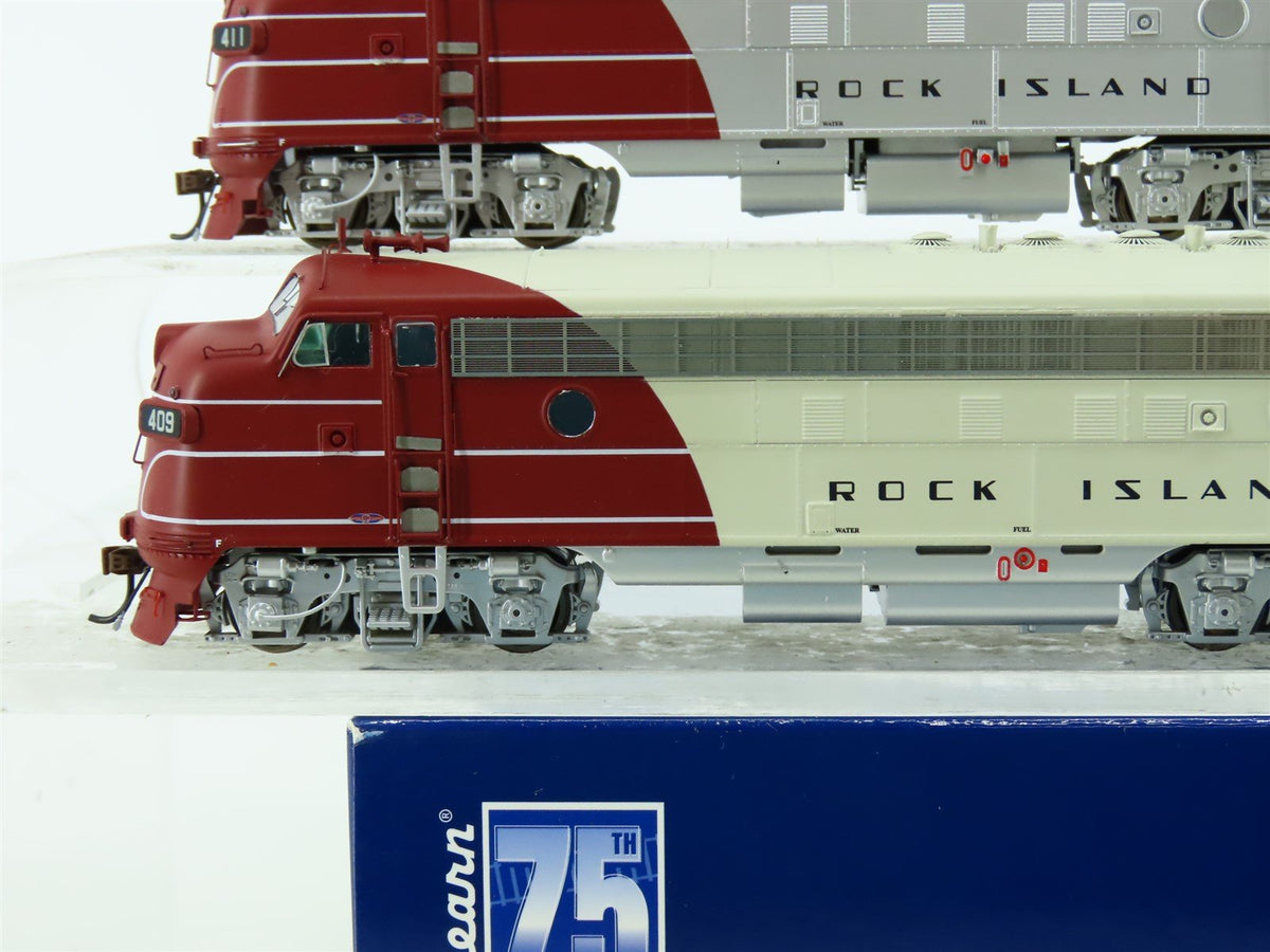 HO Athearn Genesis ATHG19512 RI Rock Island FP7 2-Unit Diesel Set w/DCC &amp; Sound