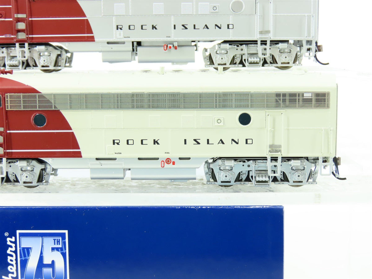 HO Athearn Genesis ATHG19512 RI Rock Island FP7 2-Unit Diesel Set w/DCC &amp; Sound