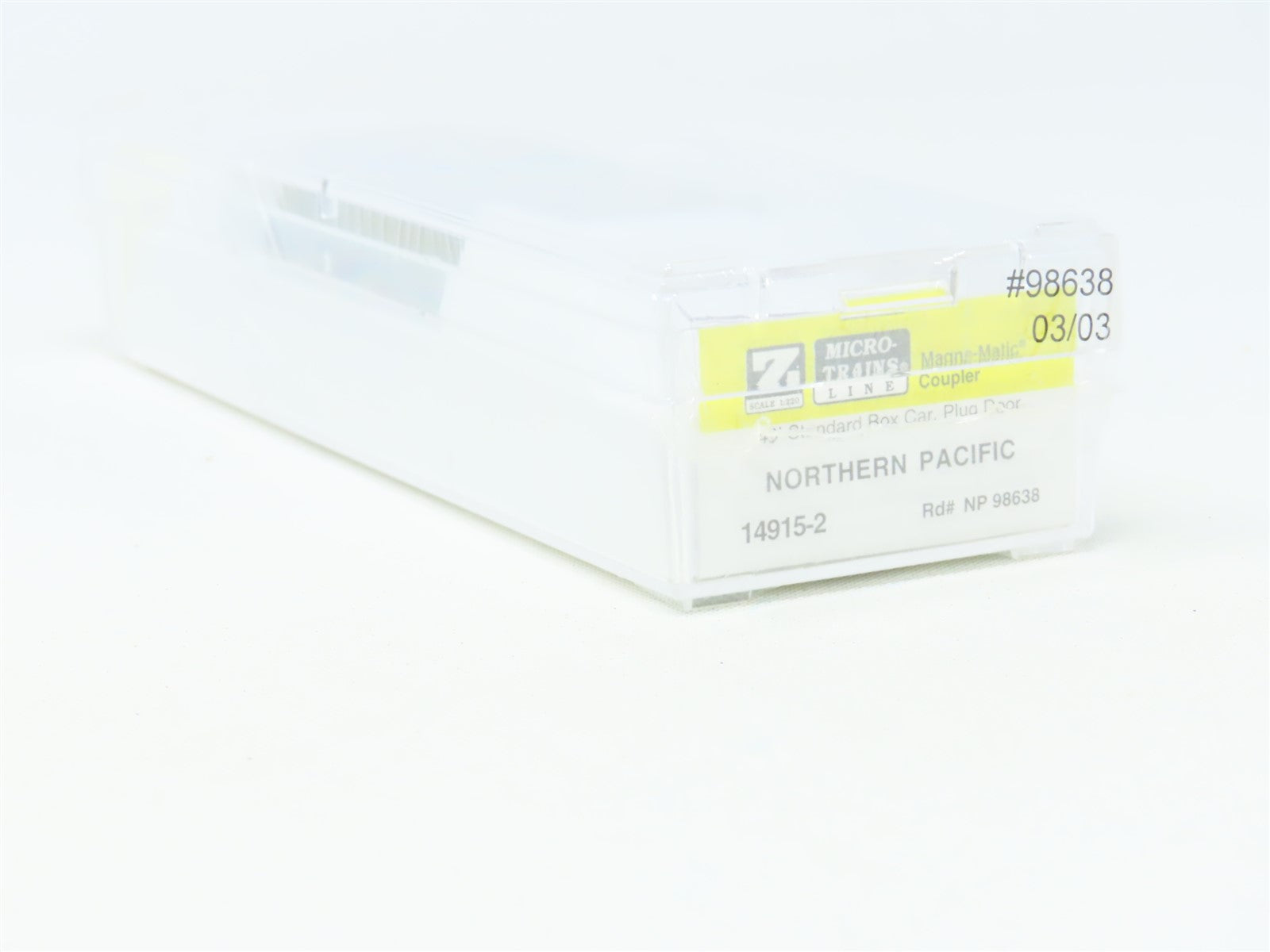 Z Scale Micro-Trains MTL 14915-2 NP Northern Pacific 40' Box Car #98638-Sealed