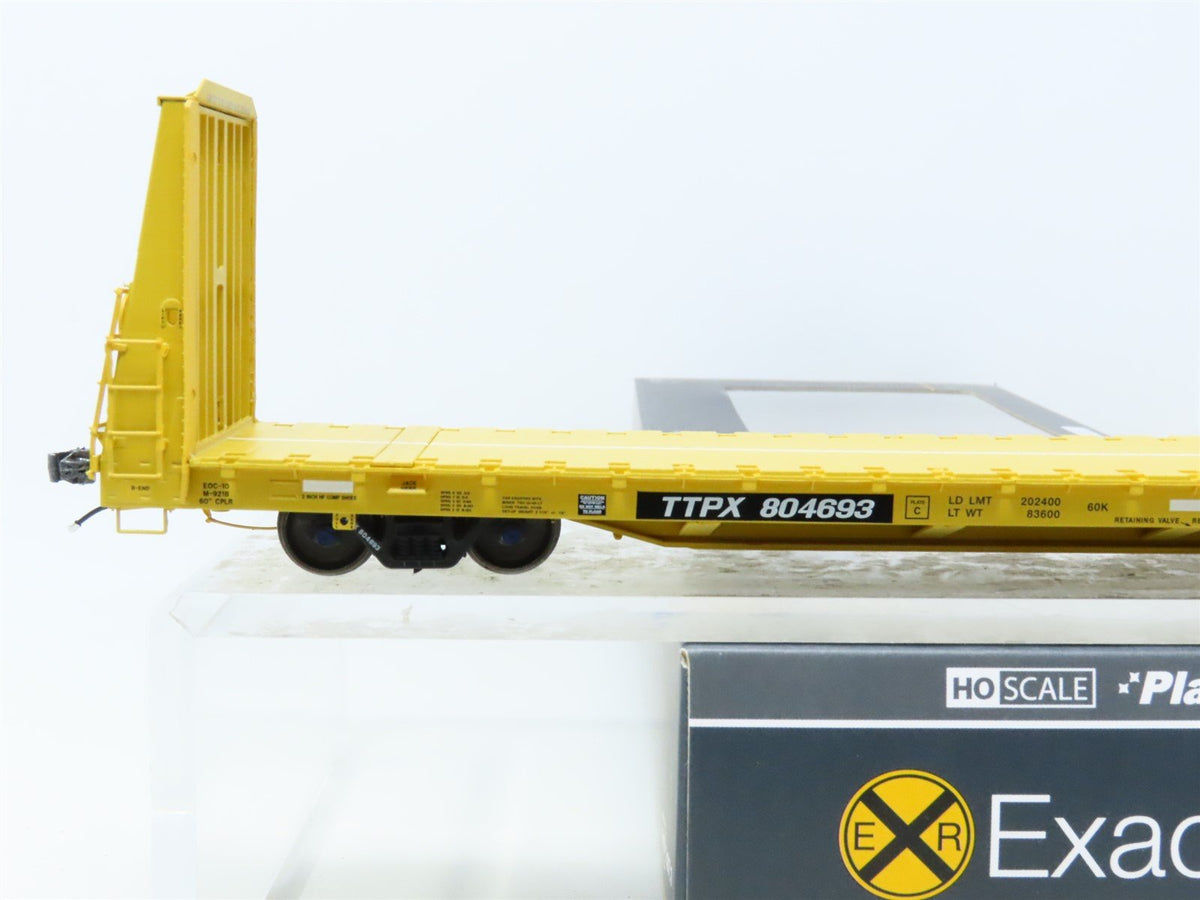 HO ExactRail Platinum #EP- 81154-18 TTPX TTX Trenton Works Bulkhead Flat Car