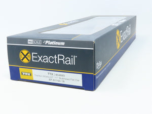 HO ExactRail Platinum #EP- 81154-18 TTPX TTX Trenton Works Bulkhead Flat Car