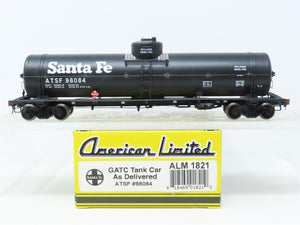 HO American Limited #ALM 1821 ATSF Santa Fe GATC Single Dome Tank Car #98084