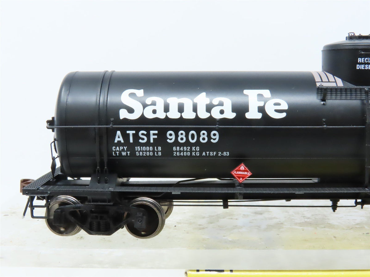 HO American Limited #ALM 1822 ATSF Santa Fe GATC Single Dome Tank Car #98089