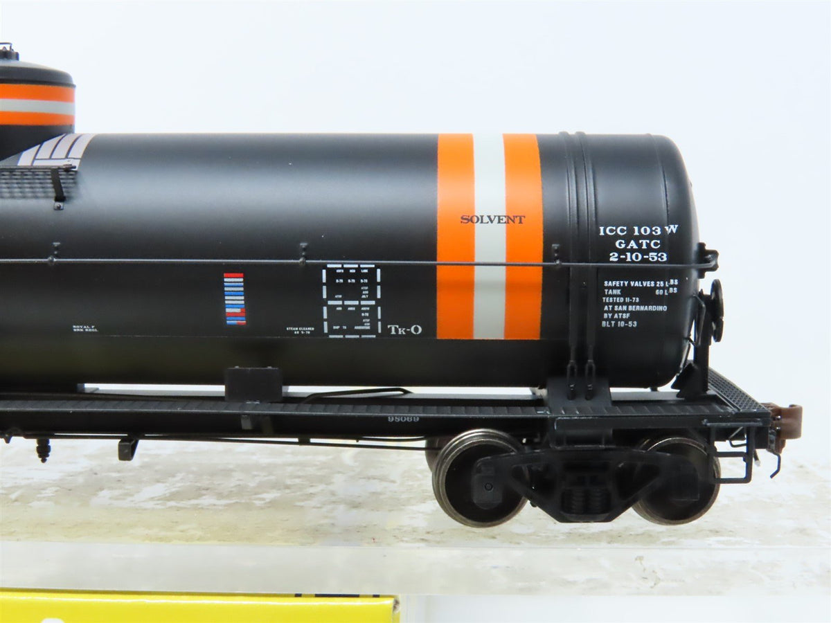 HO American Limited #ALM 1829 ATSF Santa Fe GATC Single Dome Tank Car #98069