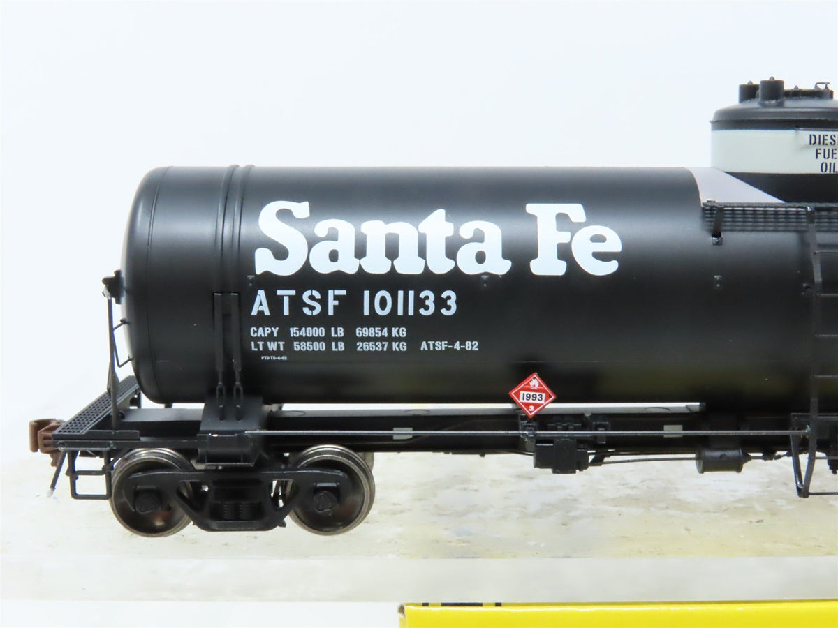 HO American Limited #ALM 1833 ATSF Santa Fe GATC Single Dome Tank Car #101133