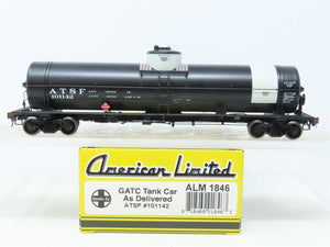 HO American Limited #ALM 1846 ATSF Santa Fe GATC Single Dome Tank Car #101142