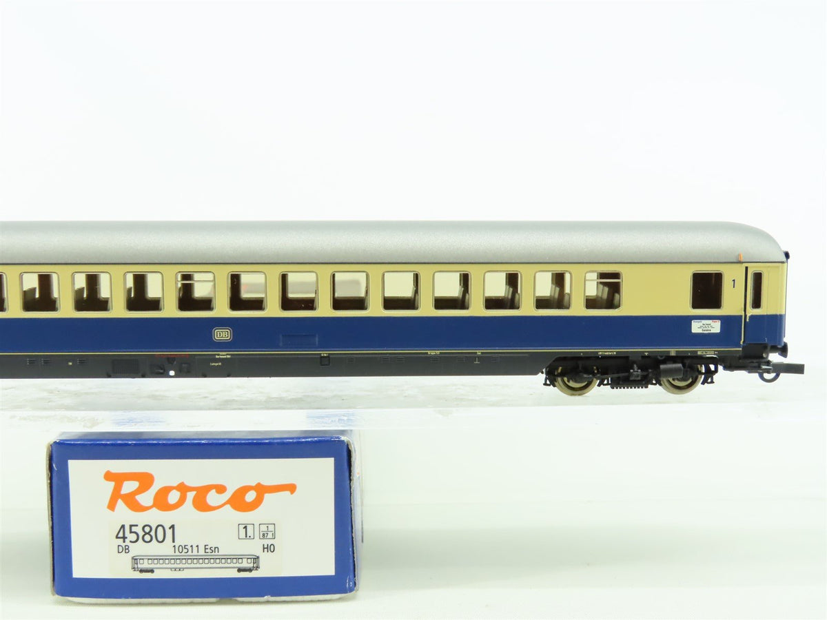 HO Scale Roco 45801 DB German Federal 1st Class Chair Coach Passenger #10 511