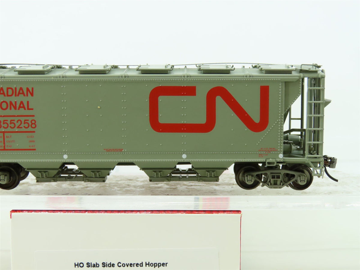 HO Scale Atlas Master Line #20006362 CN &quot;Noodle&quot; 4-Bay Cylindrical Hopper 355258