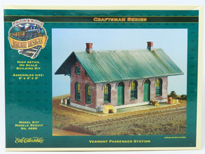 HO Scale Ertl Collectibles Craftsman Series Kit #4686 Vermont Passenger Station