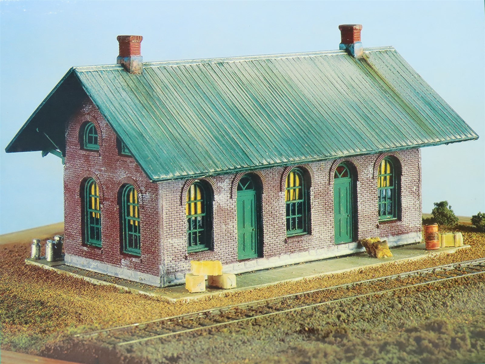 HO Scale Ertl Collectibles Craftsman Series Kit #4686 Vermont Passenger Station
