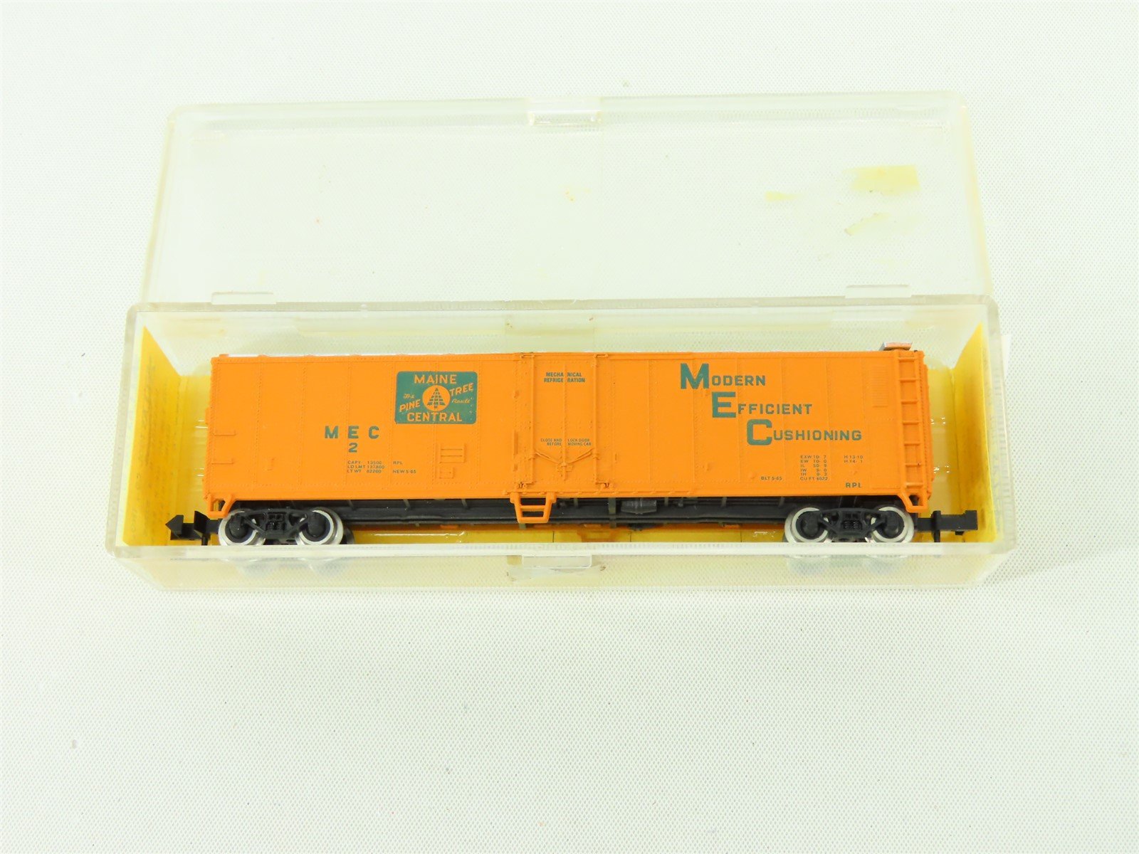 N Scale Atlas 3656-3.50 MEC Maine Central "Pine Tree" 50' Mechanical Reefer #2