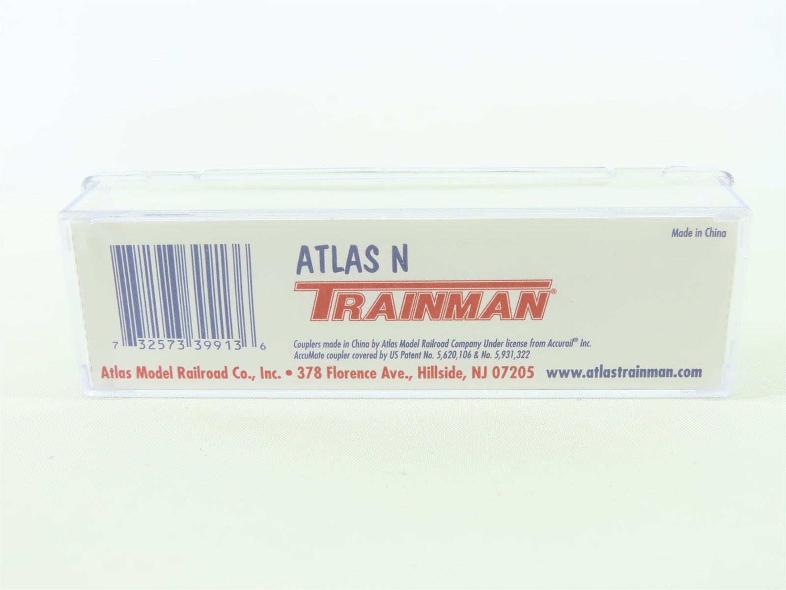 N Scale Atlas Trainman 39913A ACFX FMC Chemicals 3-Bay Covered Hopper #64130