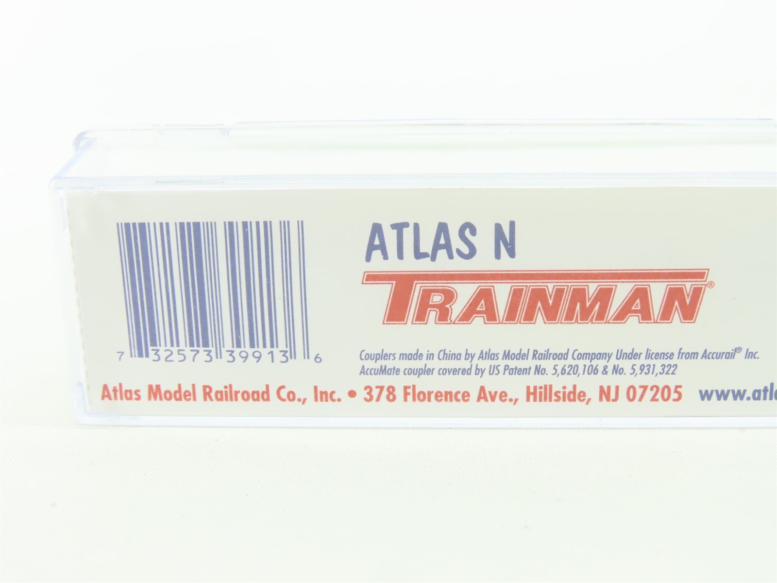 N Scale Atlas Trainman 39913A ACFX FMC Chemicals 3-Bay Covered Hopper #64130