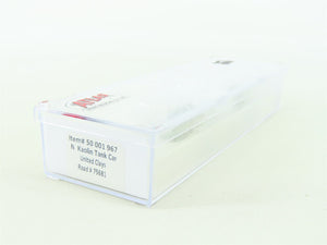 N Scale Atlas Trainman 50001967 ACFX WBB United Clays Tank Car #75681