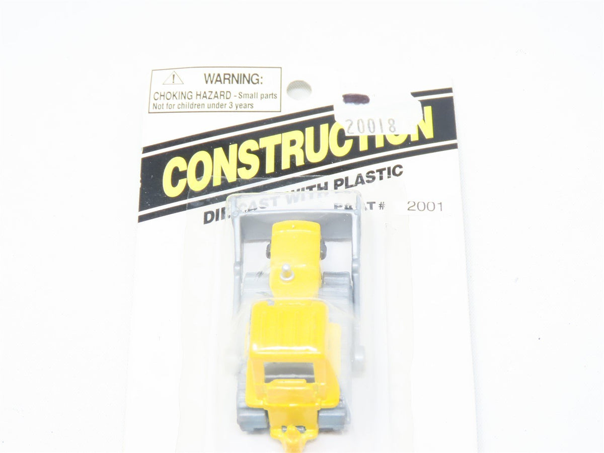 HO Scale Boley Construction #2001 Die-Cast and Plastic Bulldozer - Yellow