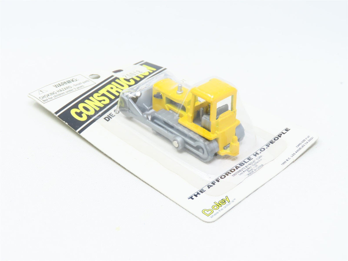 HO Scale Boley Construction #2001 Die-Cast and Plastic Bulldozer - Yellow