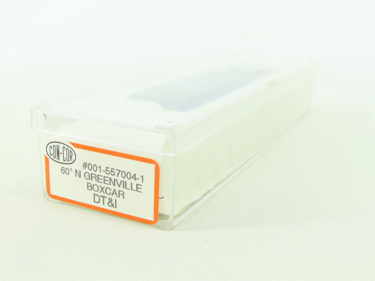 N Scale Con-Cor 001-557004-1 DTI Detroit Toledo &amp; Ironton 60&#39; Box Car #25024
