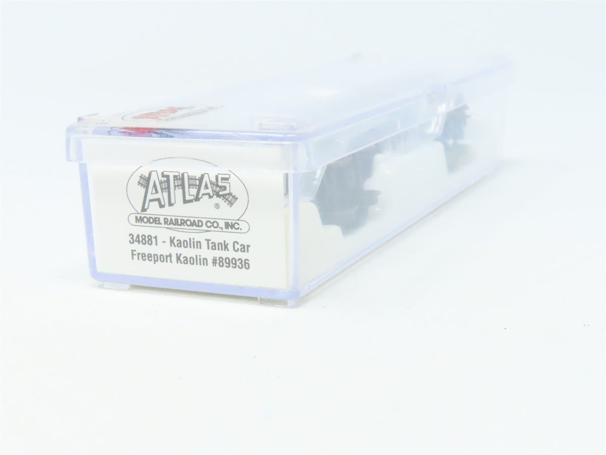 N Scale Atlas 34881 ACFX Freeport Kaolin Tank Car #89936