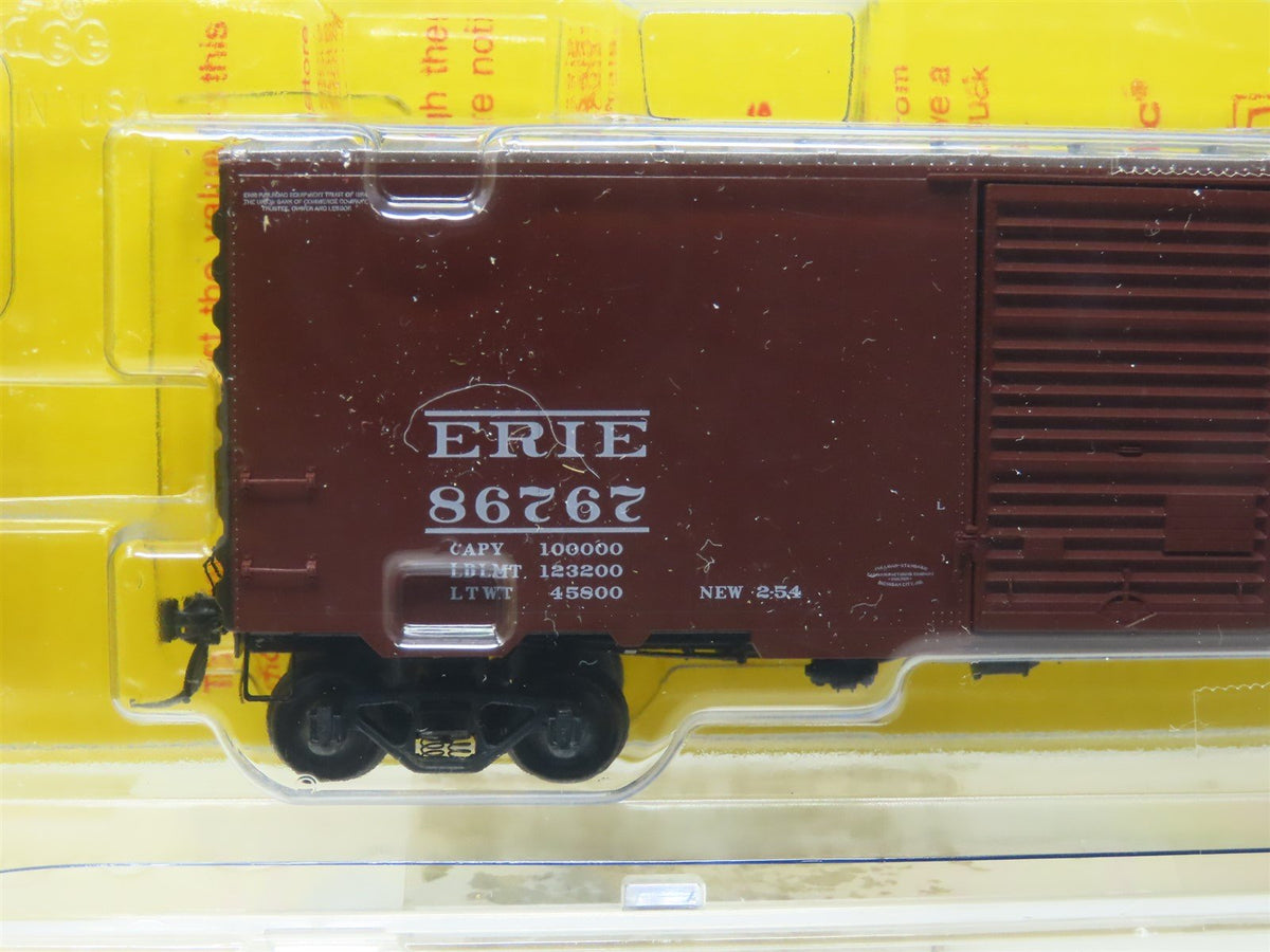 HO Scale Kadee 4904 ERIE Railroad 40&#39; Single Door Steel Box Car #86767 Sealed