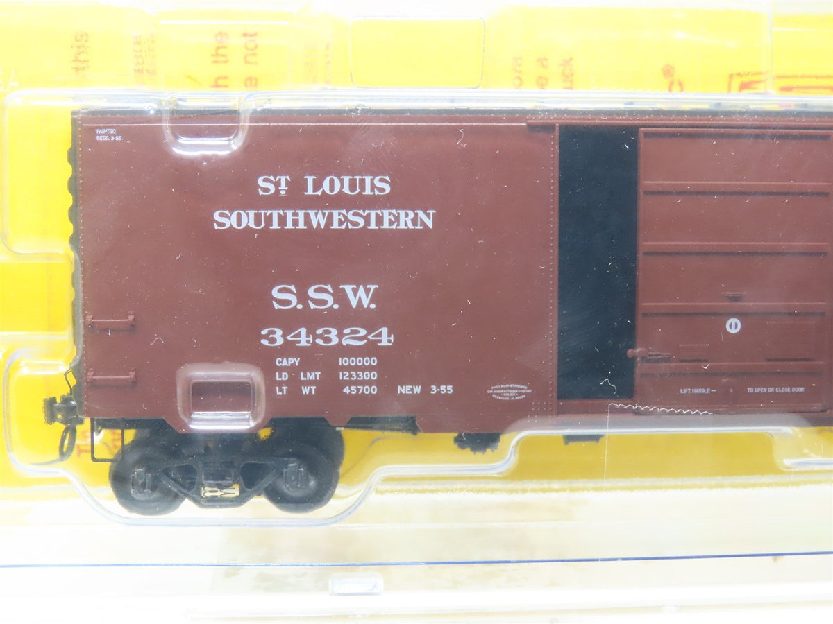 HO Scale Kadee 4909 SSW Cotton Belt Route &quot;Blue Streak&quot; Box Car #34324 Sealed