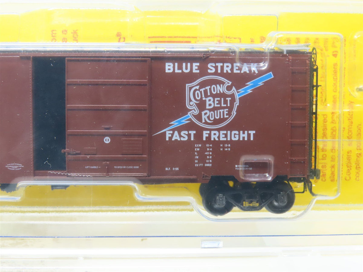 HO Scale Kadee 4909 SSW Cotton Belt Route &quot;Blue Streak&quot; Box Car #34324 Sealed