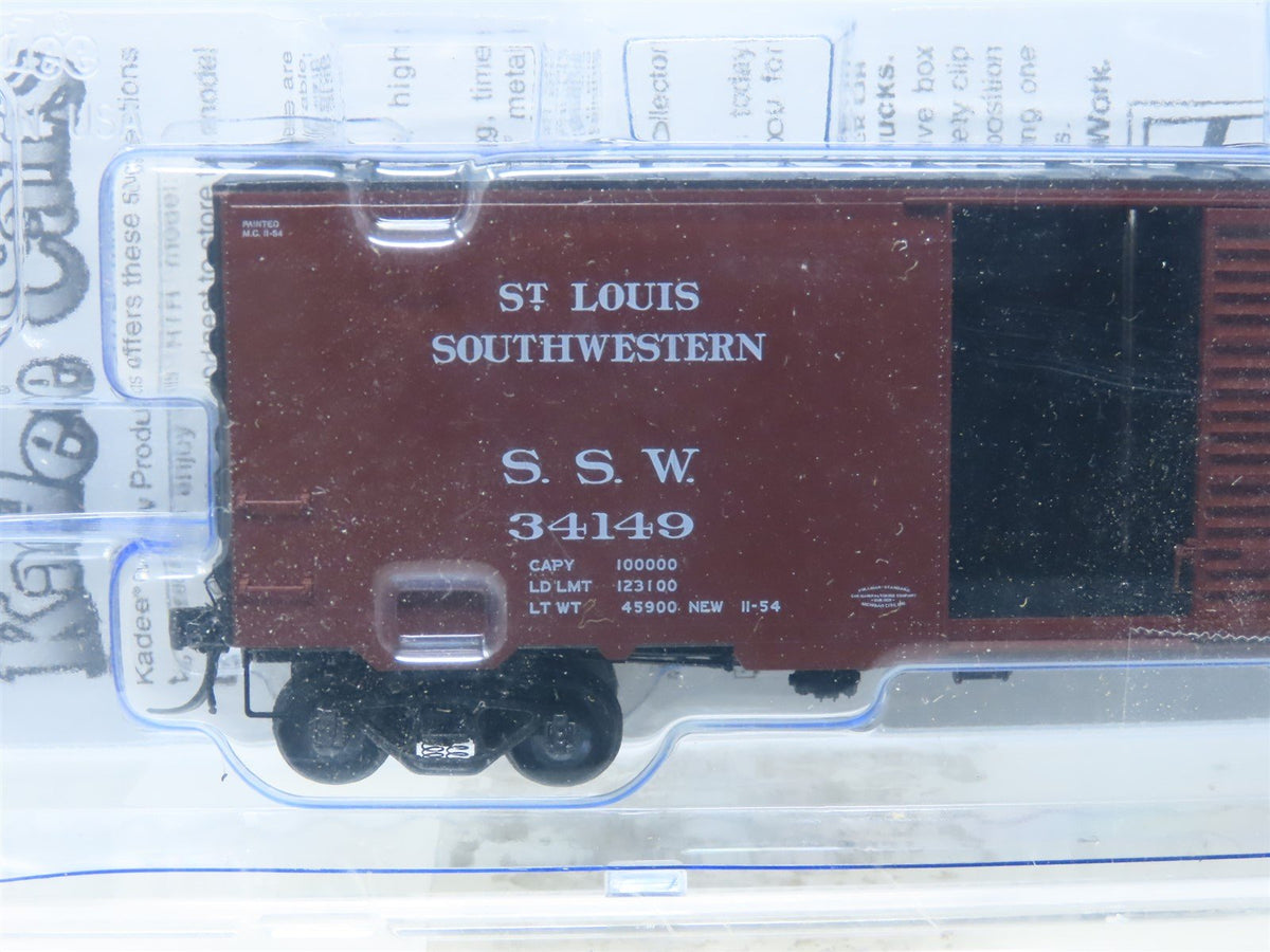 HO Scale Kadee 4913 SSW Cotton Belt Route &quot;Blue Streak&quot; Box Car #34149 Sealed