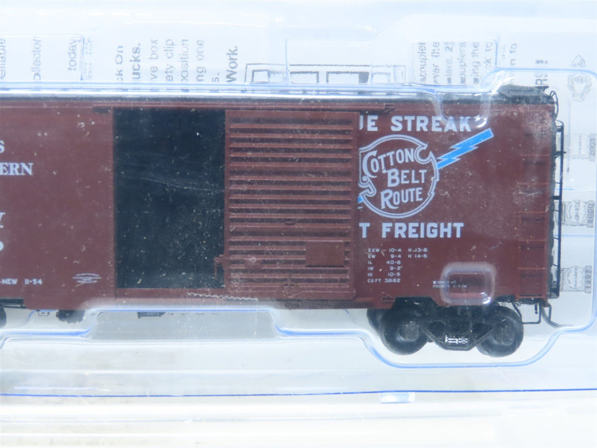 HO Scale Kadee 4913 SSW Cotton Belt Route &quot;Blue Streak&quot; Box Car #34149 Sealed