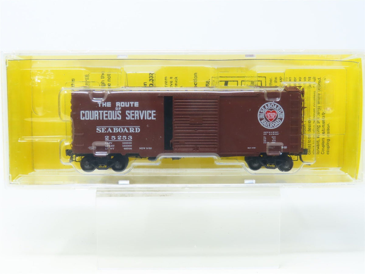 HO Kadee 5108 SAL Seaboard Air Line &quot;Courteous Service&quot; Box Car #25253 - Sealed