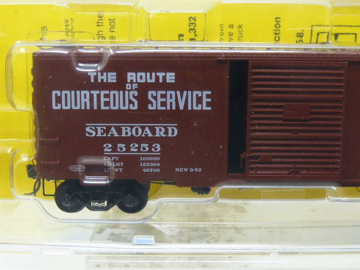 HO Kadee 5108 SAL Seaboard Air Line &quot;Courteous Service&quot; Box Car #25253 - Sealed