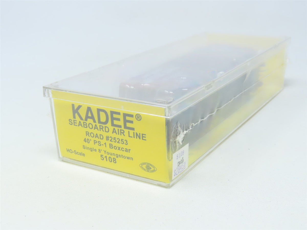 HO Kadee 5108 SAL Seaboard Air Line &quot;Courteous Service&quot; Box Car #25253 - Sealed