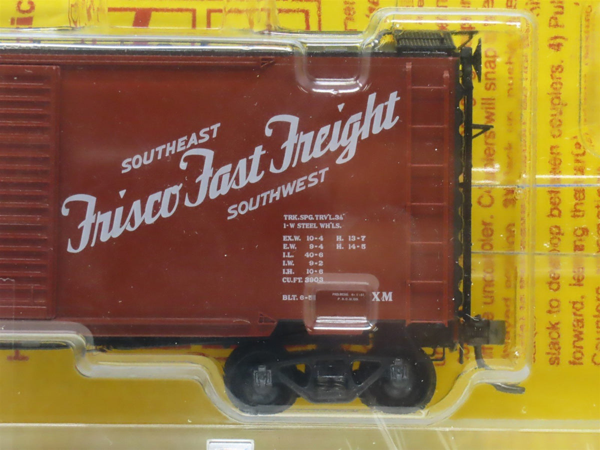 HO Scale Kadee 5110 SL-SF Frisco &quot;Fast Freight&quot; 40&#39; Steel Box Car #17315 Sealed