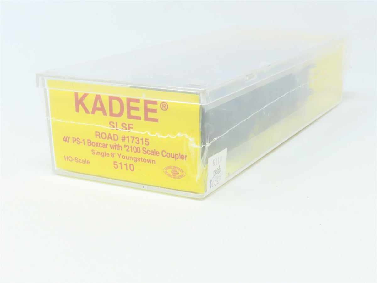 HO Scale Kadee 5110 SL-SF Frisco &quot;Fast Freight&quot; 40&#39; Steel Box Car #17315 Sealed