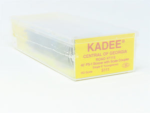 HO Scale Kadee 5111 CG Central Of Georgia 40' Single Door Box Car #7115 Sealed