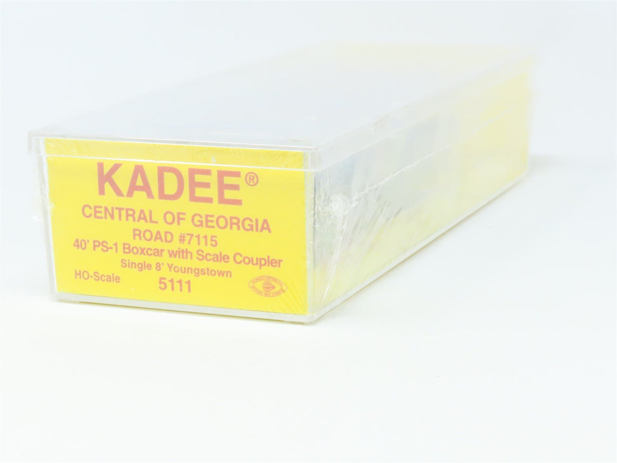 HO Scale Kadee 5111 CG Central Of Georgia 40&#39; Single Door Box Car #7115 Sealed