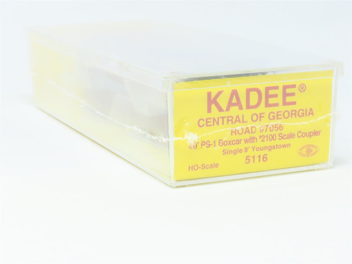 HO Scale Kadee 5116 CG Central Of Georgia 40&#39; Single Door Box Car #7056 Sealed