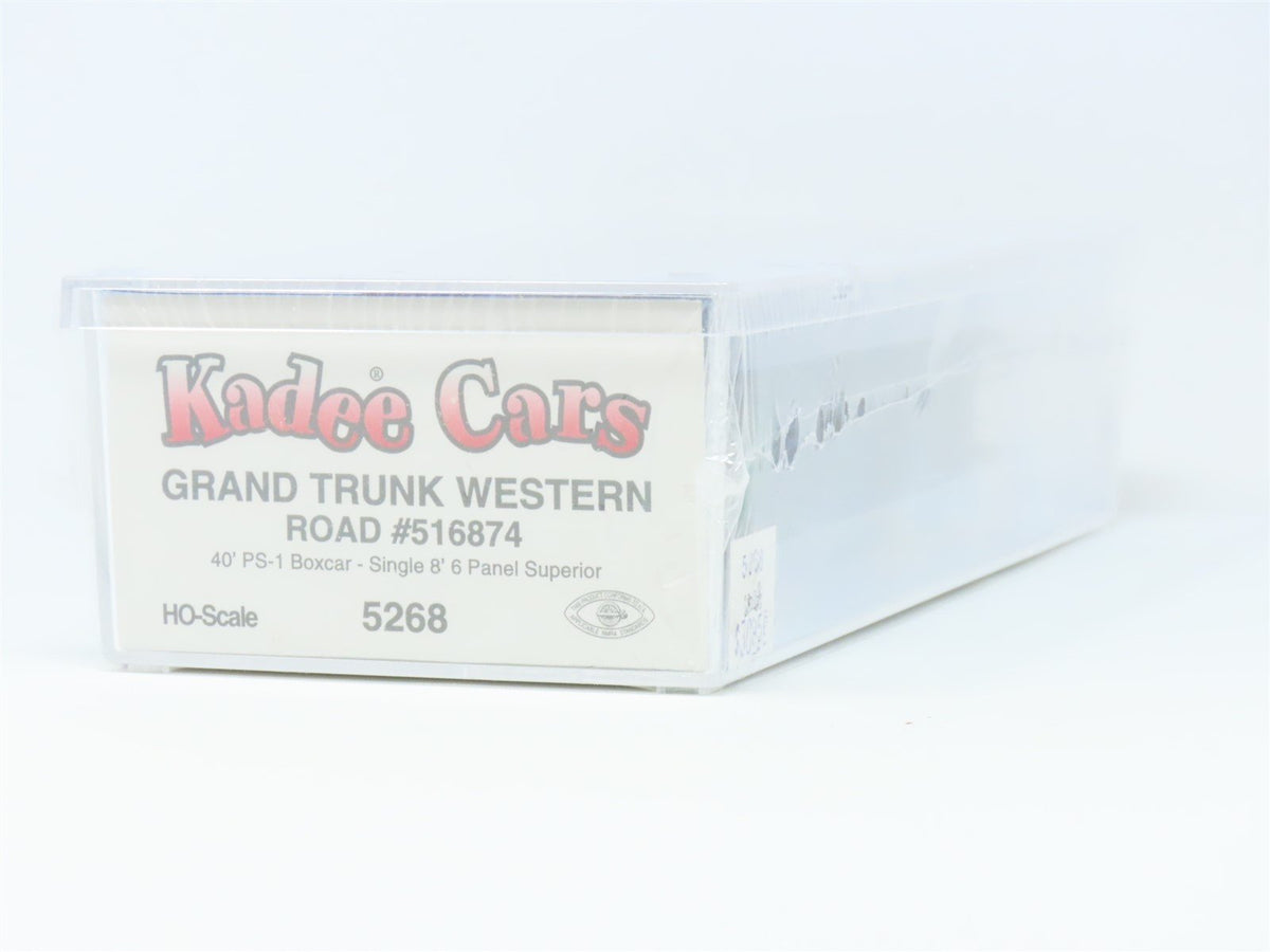 HO Scale Kadee 5268 GTW Grand Trunk Western 40&#39; Steel Box Car #516874 Sealed