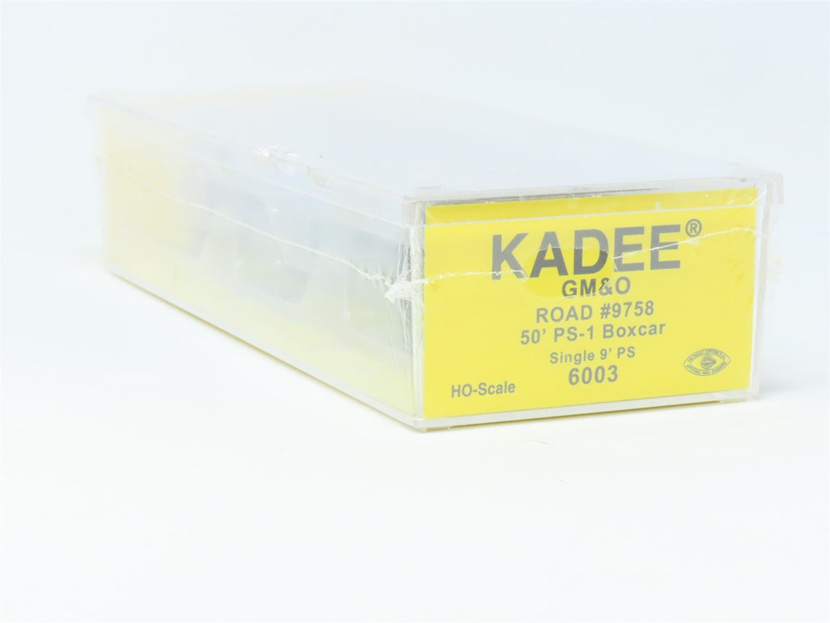 HO Scale Kadee 6003 GM&amp;O Gulf Mobile &amp; Ohio 50&#39; Steel Box Car #9758 Sealed