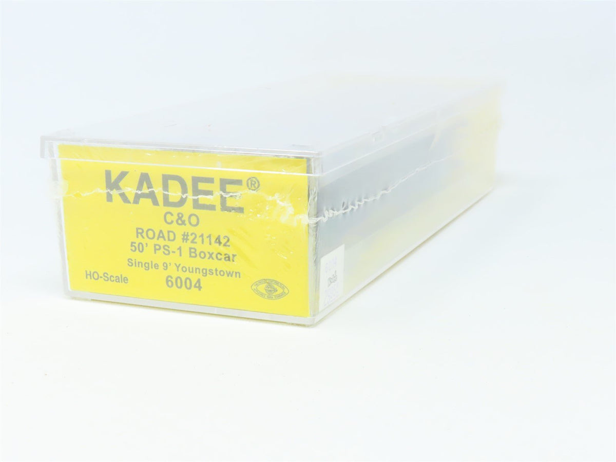 HO Scale Kadee 6004 C&amp;O Chesapeake &amp; Ohio 50&#39; Single Door Box Car #21142 Sealed