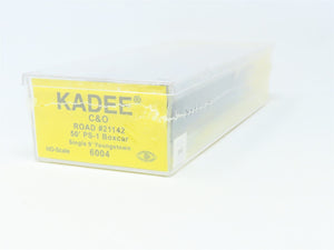 HO Scale Kadee 6004 C&O Chesapeake & Ohio 50' Single Door Box Car #21142 Sealed
