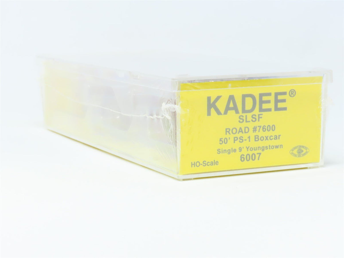 HO Scale Kadee 6007 SL-SF Frisco 50&#39; Single Door Steel Box Car #7600 Sealed