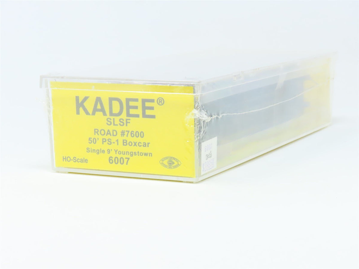 HO Scale Kadee 6007 SL-SF Frisco 50&#39; Single Door Steel Box Car #7600 Sealed