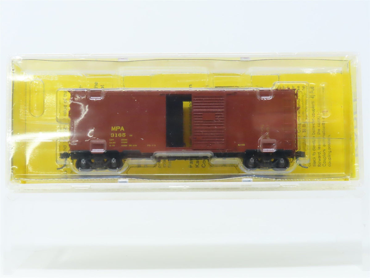 HO Scale Kadee 4025 MPA Maryland &amp; Pennsylvania Road 40&#39; Box Car #3165 Sealed