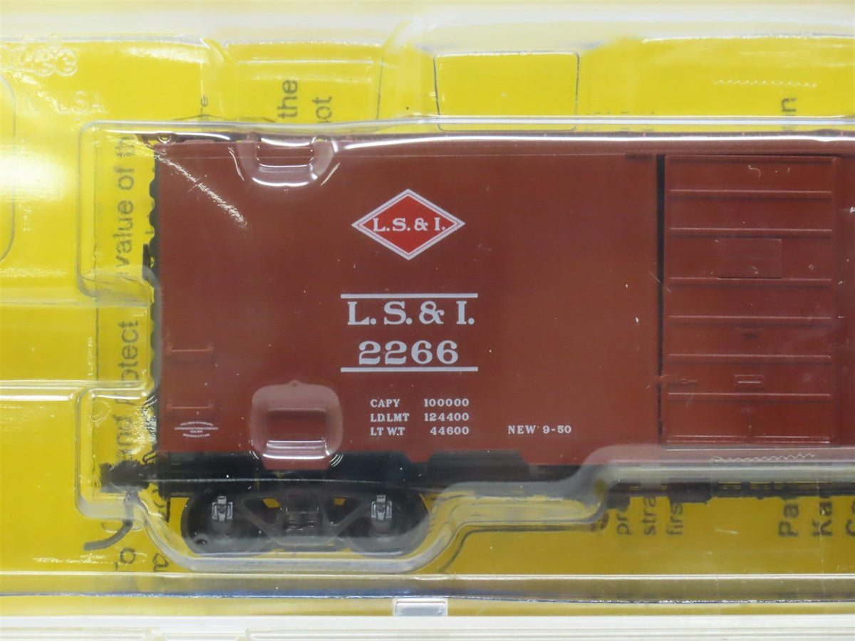 HO Scale Kadee 4026 LS&amp;I Lake Superior &amp; Ishpeming 40&#39; Box Car #2266 Sealed