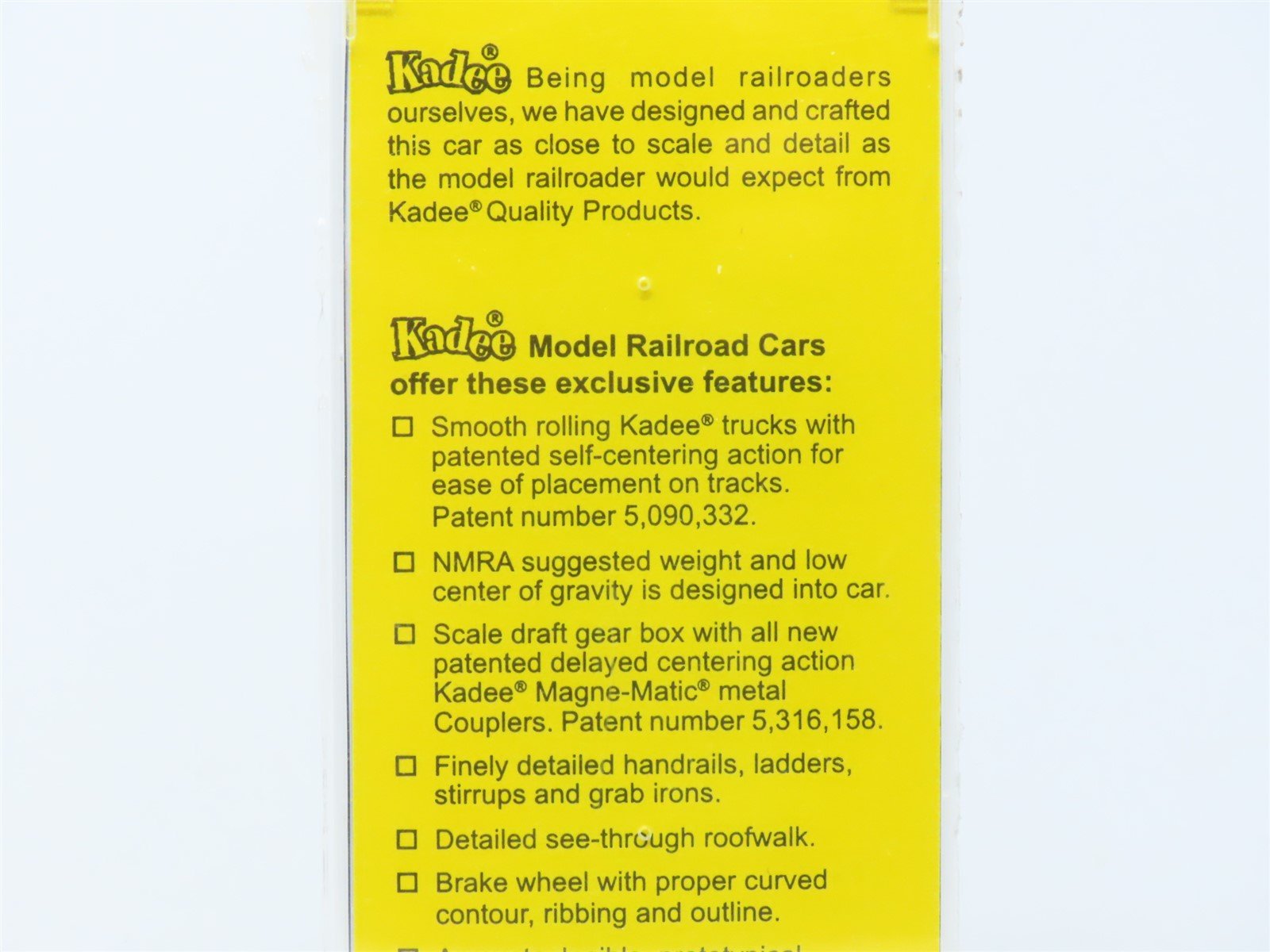 HO Scale Kadee 4026 LS&I Lake Superior & Ishpeming 40' Box Car #2266 Sealed